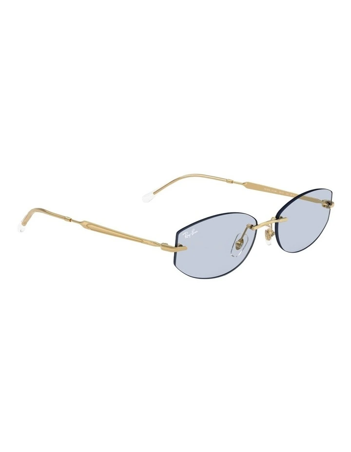 Ray-Ban RB3792 TRANSITIONS COLOR TOUCH LENSES Metal Sunglasses in Black image 4