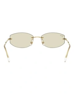 Ray-Ban RB3792 TRANSITIONS COLOR TOUCH LENSES Metal Sunglasses in Black