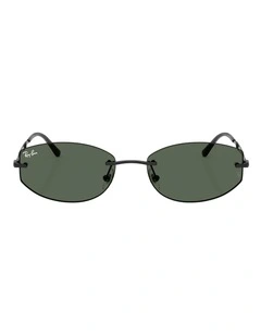 Ray-Ban RB3792 Metal Sunglasses in Black