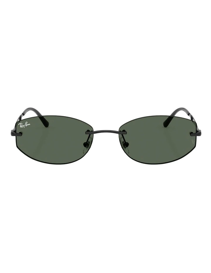 Ray-Ban RB3792 Metal Sunglasses in Black image 1