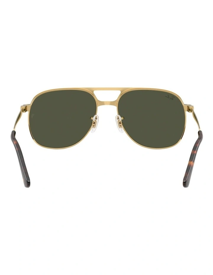 Ray-Ban Bill Max Metal Sunglasses in Black image 2