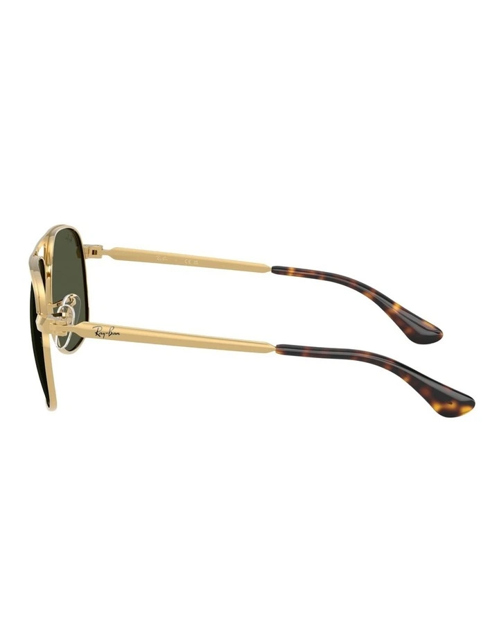 Ray-Ban Bill Max Metal Sunglasses in Black image 3