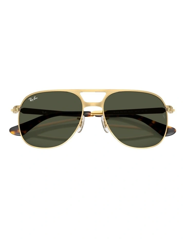 Ray-Ban Bill Max Metal Sunglasses in Black image 4