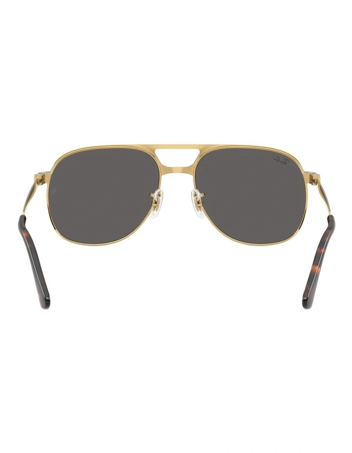Ray-Ban Bill Max Metal Sunglasses in Black image 2