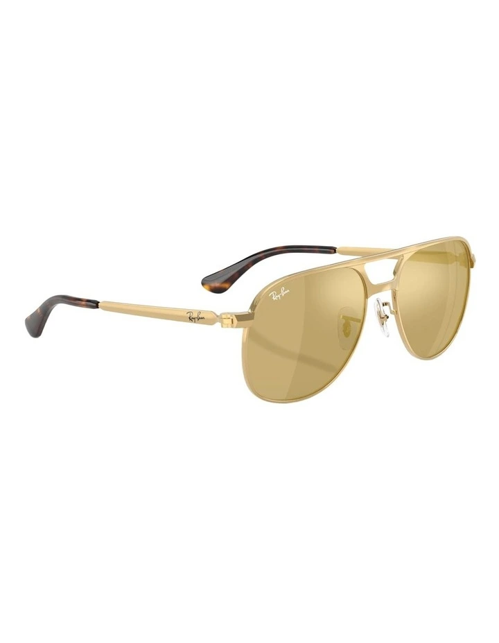 Ray-Ban Bill Max Metal Sunglasses in Black image 4
