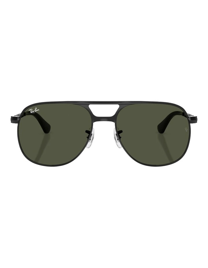 Ray-Ban Bill Max Metal Sunglasses in Black image 1