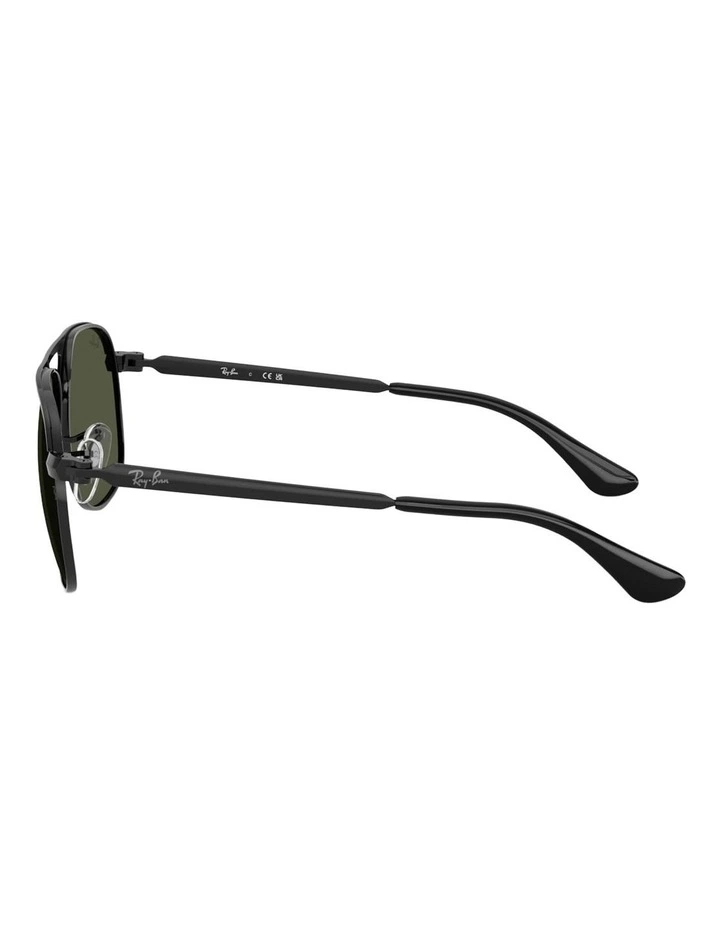 Ray-Ban Bill Max Metal Sunglasses in Black image 2