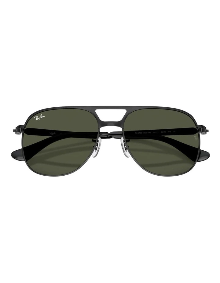 Ray-Ban Bill Max Metal Sunglasses in Black image 3