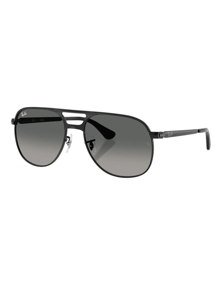 Ray-Ban Bill Max Metal Sunglasses in Black image 1