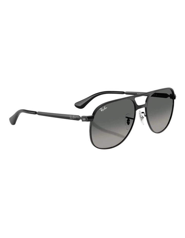 Ray-Ban Bill Max Metal Sunglasses in Black image 5