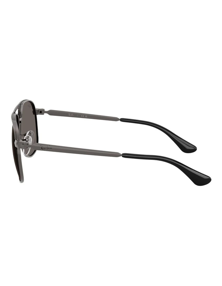 Ray-Ban Bill Max Metal Sunglasses in Grey image 3