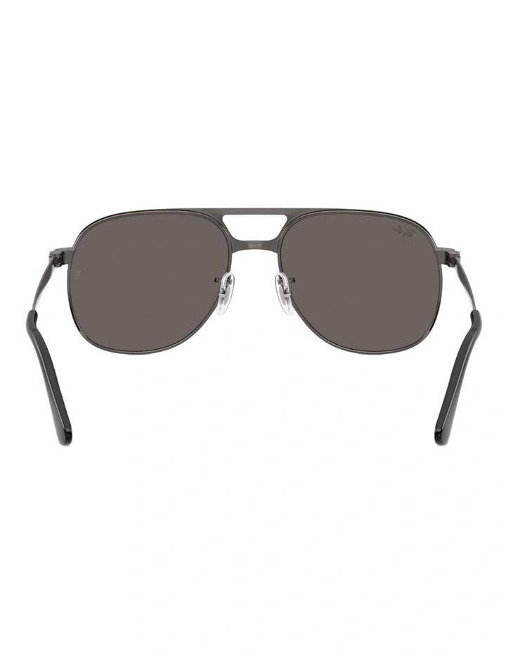 Ray-Ban Bill Max Metal Sunglasses in Grey image 2