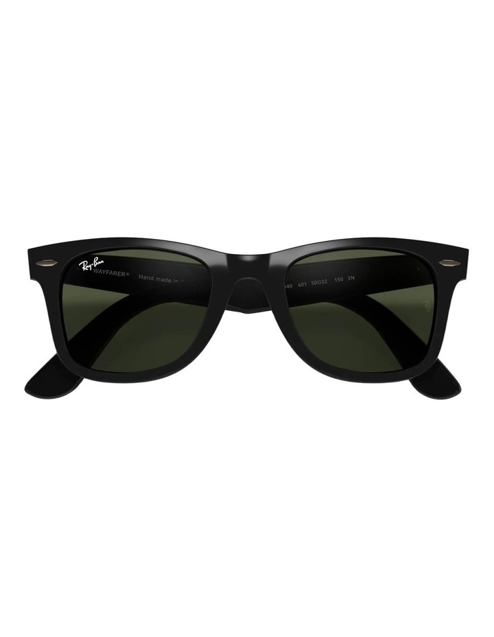 Ray-Ban Wayfarer Ease Injected Sunglasses in Black image 2