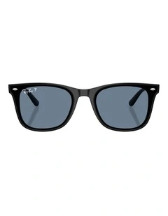 Ray-Ban Injected Polarised Sunglasses in Black