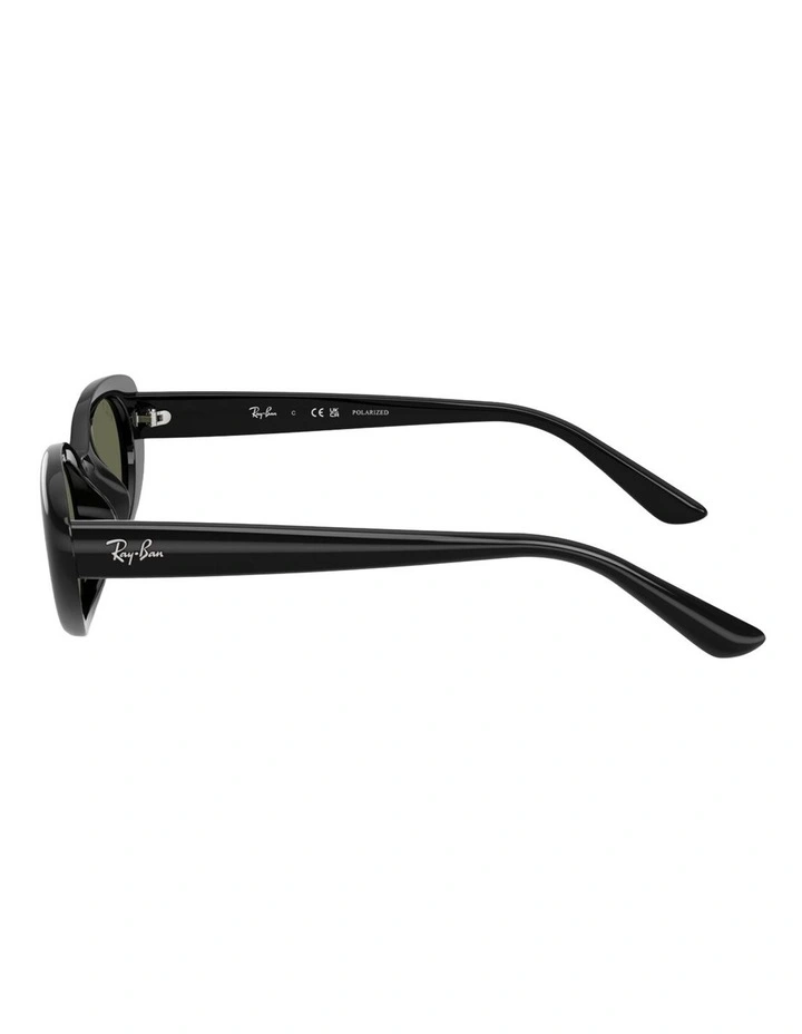 Ray-Ban RB4441D Bio-Based Injected Polarised Sunglasses in Black image 3