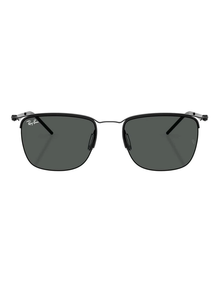 Ray-Ban RB8550 Metal Sunglasses in Black image 2