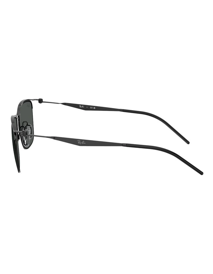 Ray-Ban RB8550 Metal Sunglasses in Black image 3