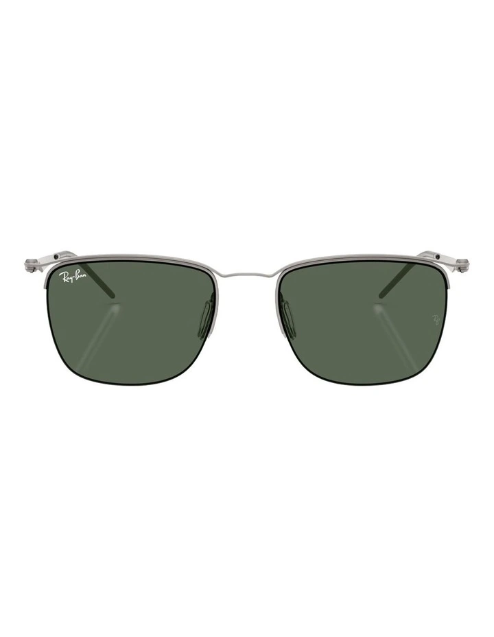 Ray-Ban RB8550 Metal Sunglasses in Grey image 1