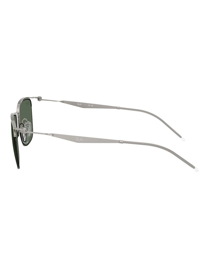 Ray-Ban RB8550 Metal Sunglasses in Grey image 2