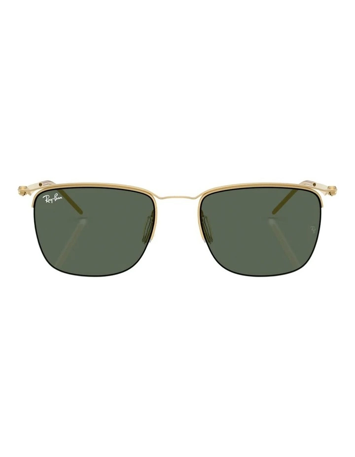 Ray-Ban RB8550 Metal Sunglasses in Black image 1