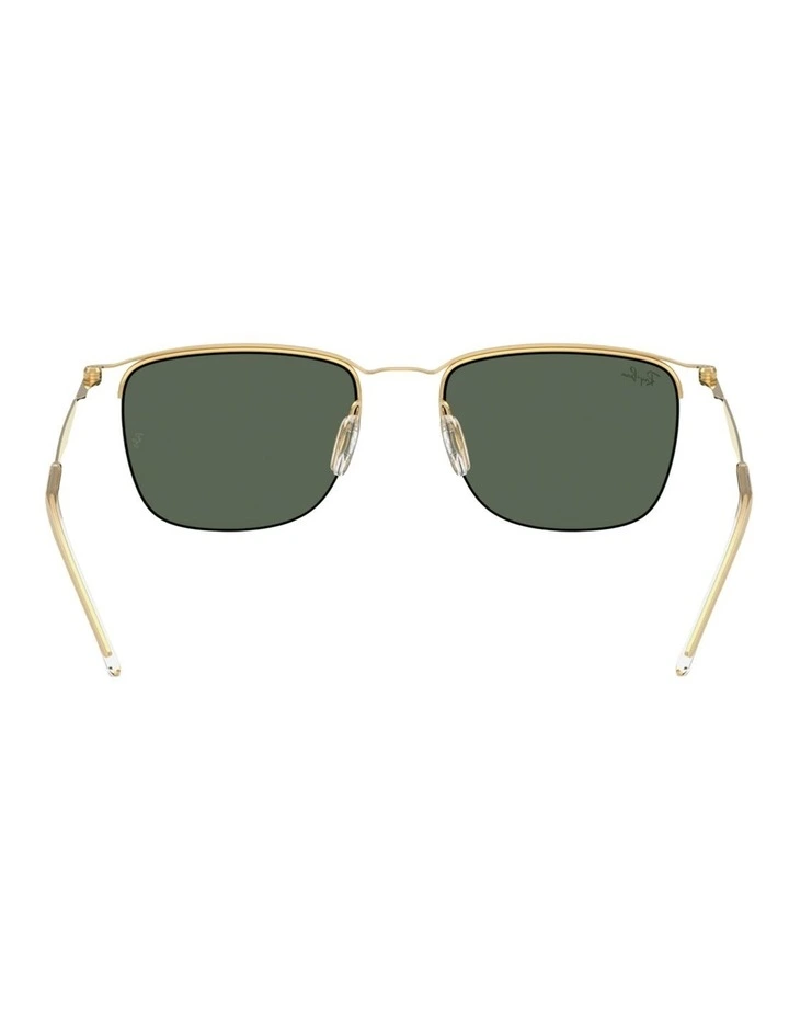 Ray-Ban RB8550 Metal Sunglasses in Black image 2