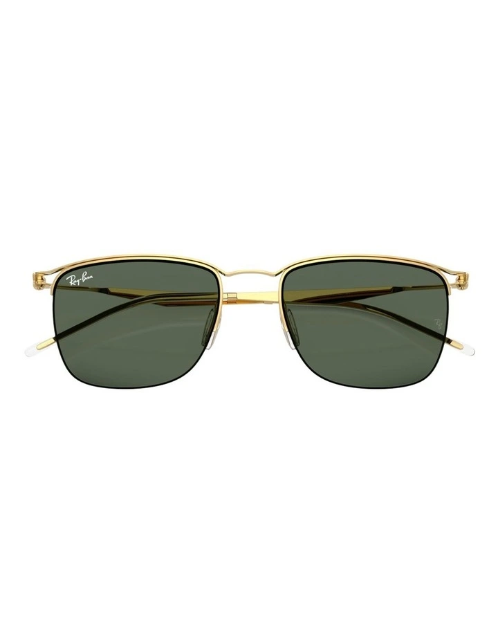 Ray-Ban RB8550 Metal Sunglasses in Black image 4