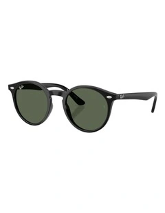 Ray-Ban RB9064S Kids Injected Sunglasses in Black