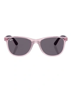 Ray-Ban RB9077S KIDS BIO-BASED Injected Sunglasses in Pink
