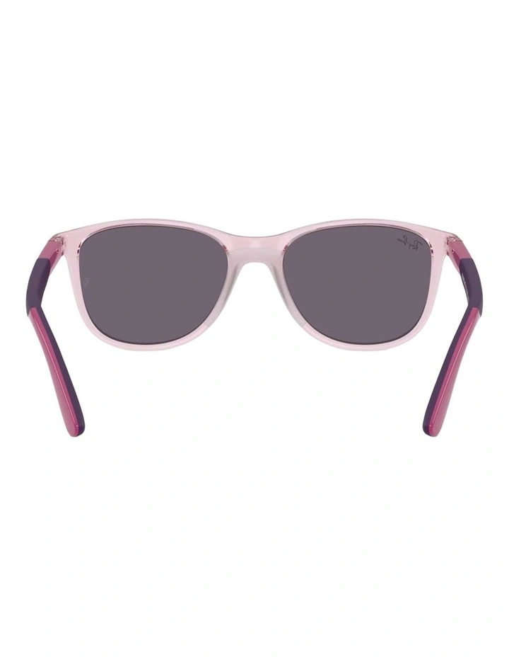 Ray-Ban RB9077S KIDS BIO-BASED Injected Sunglasses in Pink image 2