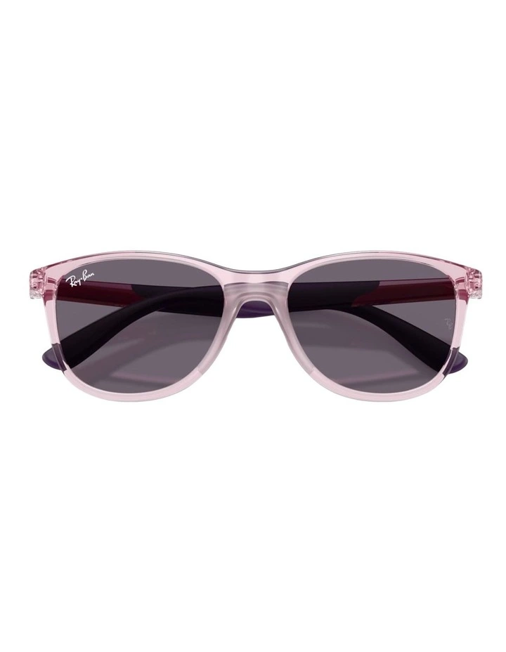 Ray-Ban RB9077S KIDS BIO-BASED Injected Sunglasses in Pink image 4