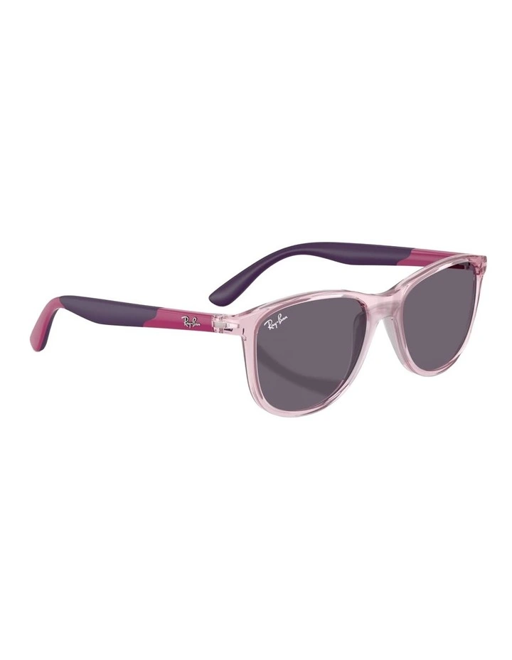 Ray-Ban RB9077S KIDS BIO-BASED Injected Sunglasses in Pink image 5