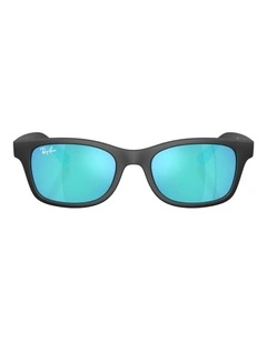 Ray-Ban RB9086S KIDS Injected Sunglasses in Black