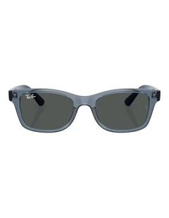 Ray-Ban RB9086S KIDS Injected Sunglasses in Blue