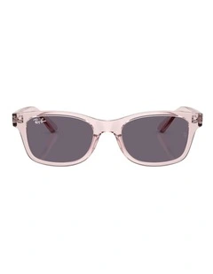 Ray-Ban RB9086S KIDS Injected Sunglasses in Pink