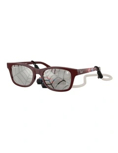 Ray-Ban MARVEL - Spiderman RB9086S Kids Injected Sunglasses in Red