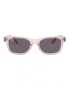 Ray-Ban RB9086S KIDS Injected Sunglasses in Pink