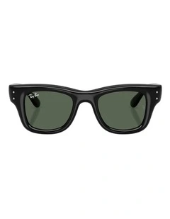 Ray-Ban PUFFER KIDS BIO-BASED Nylon Sunglasses in Black