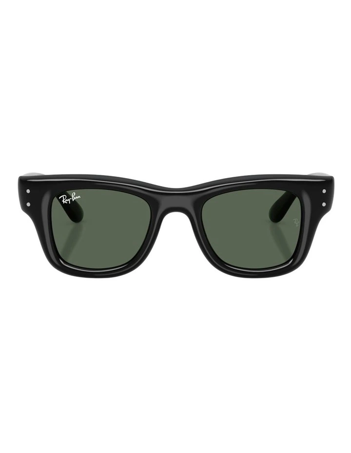 Ray-Ban PUFFER KIDS BIO-BASED Nylon Sunglasses in Black image 1