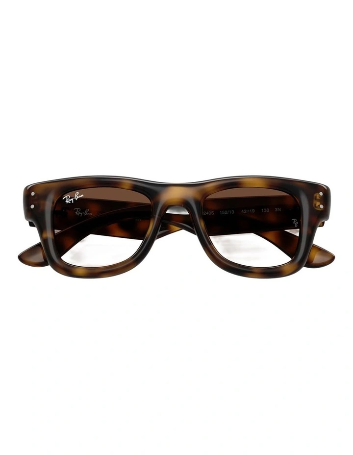 Ray-Ban PUFFER KIDS BIO-BASED Nylon Sunglasses in Tortoise image 4