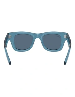Ray-Ban PUFFER KIDS BIO-BASED Nylon Sunglasses in Blue