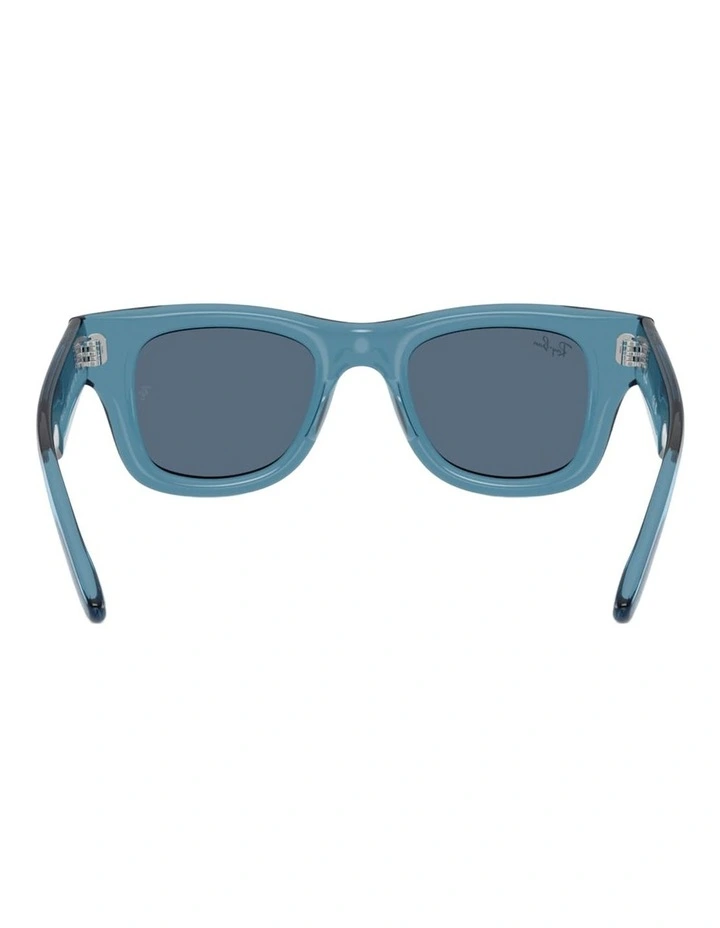 Ray-Ban PUFFER KIDS BIO-BASED Nylon Sunglasses in Blue image 1