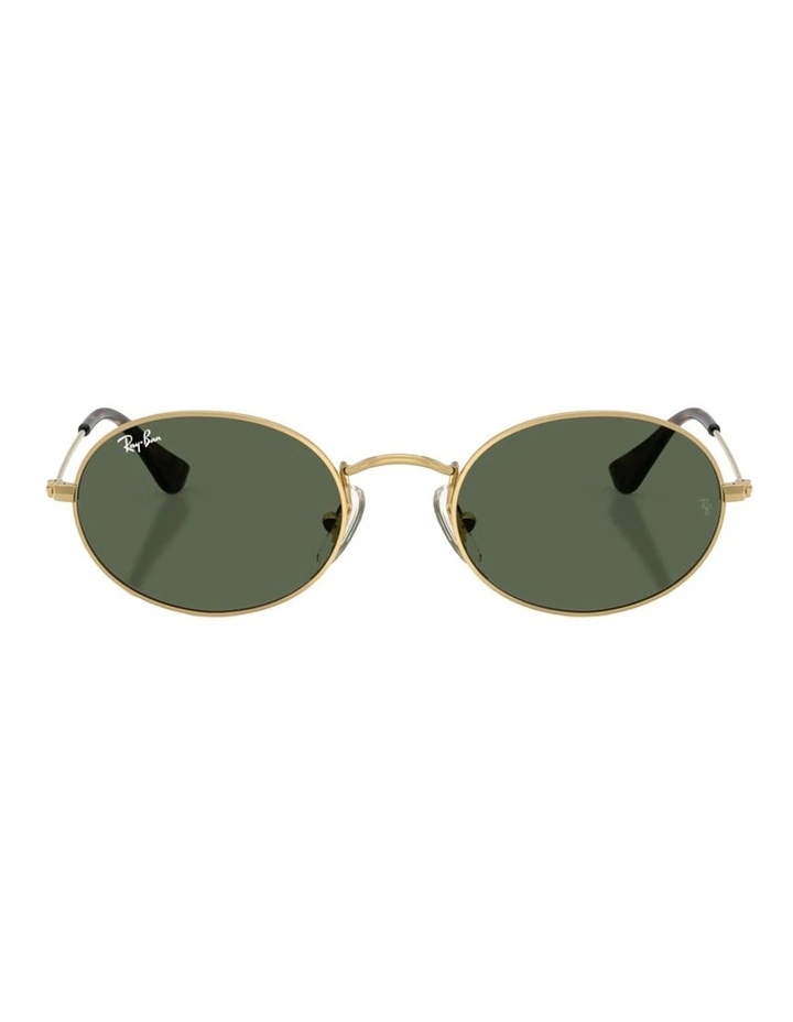 Ray-Ban OVAL KIDS Metal Sunglasses in Black image 1