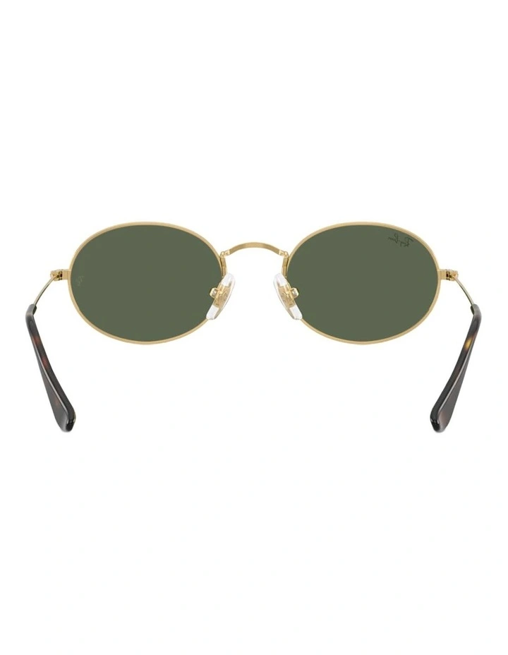 Ray-Ban OVAL KIDS Metal Sunglasses in Black image 2