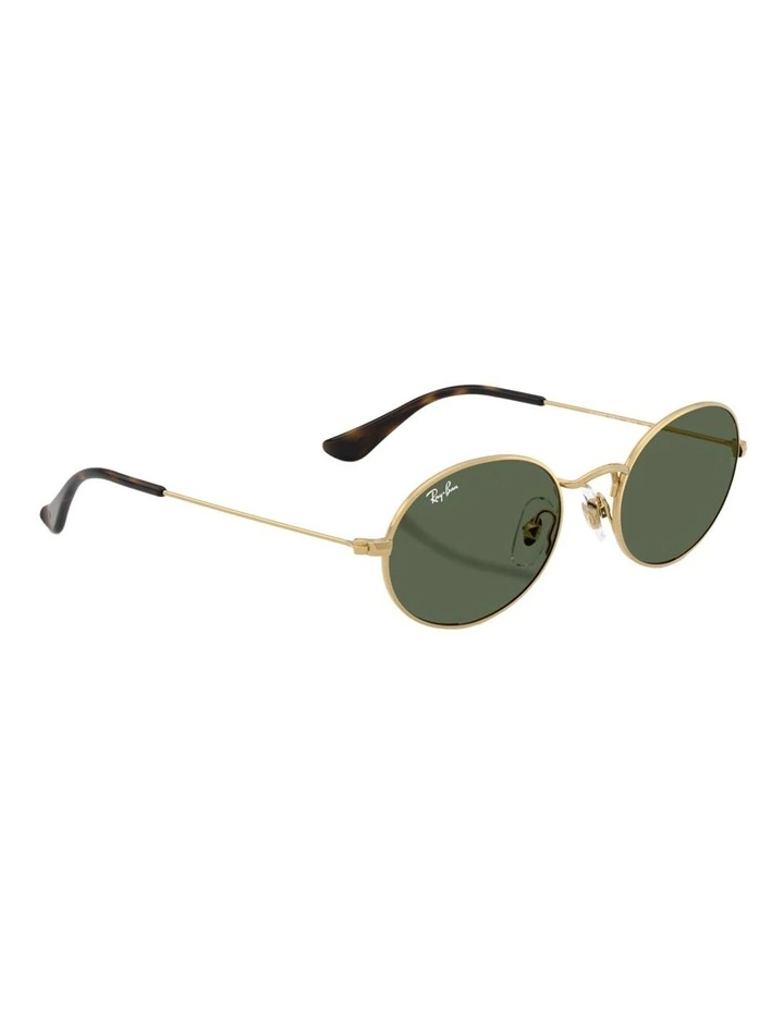 Ray-Ban OVAL KIDS Metal Sunglasses in Black image 4