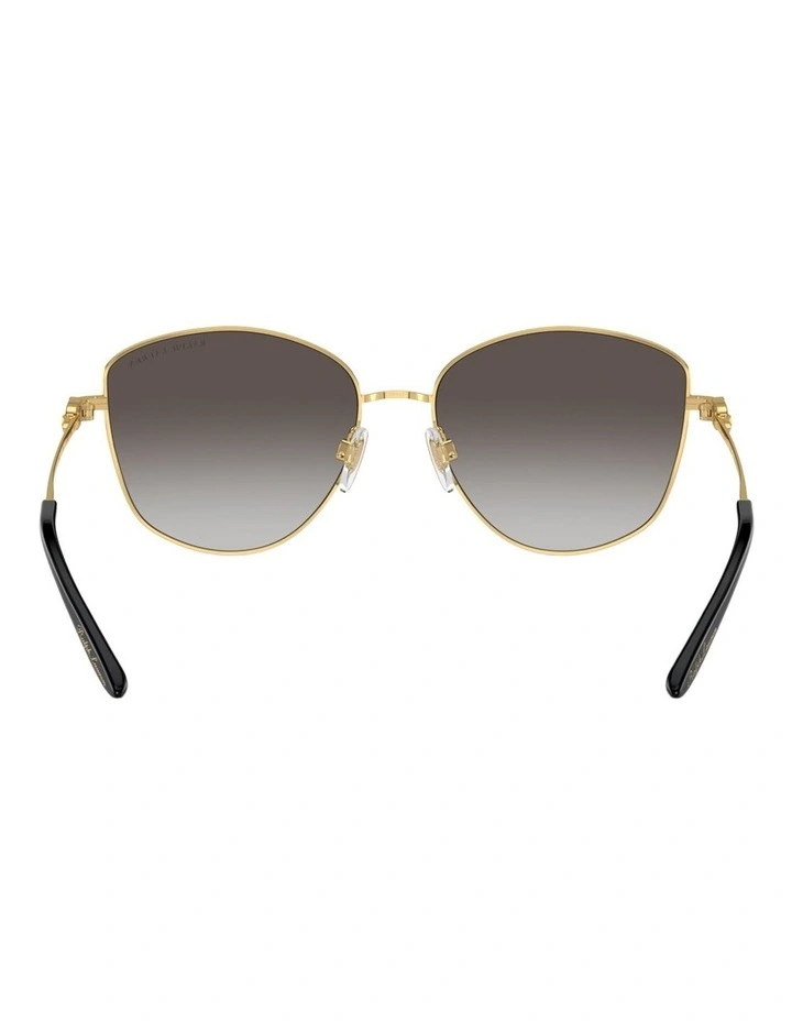 Ralph Lauren The Vivienne Metal Sunglasses in Gold image 2