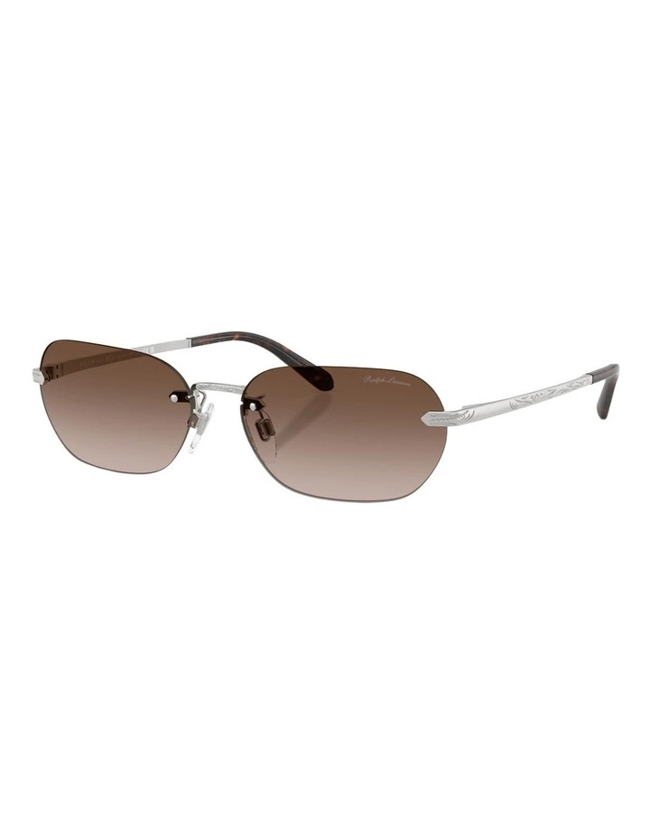 Ralph Lauren Metal Sunglasses in Silver image 1