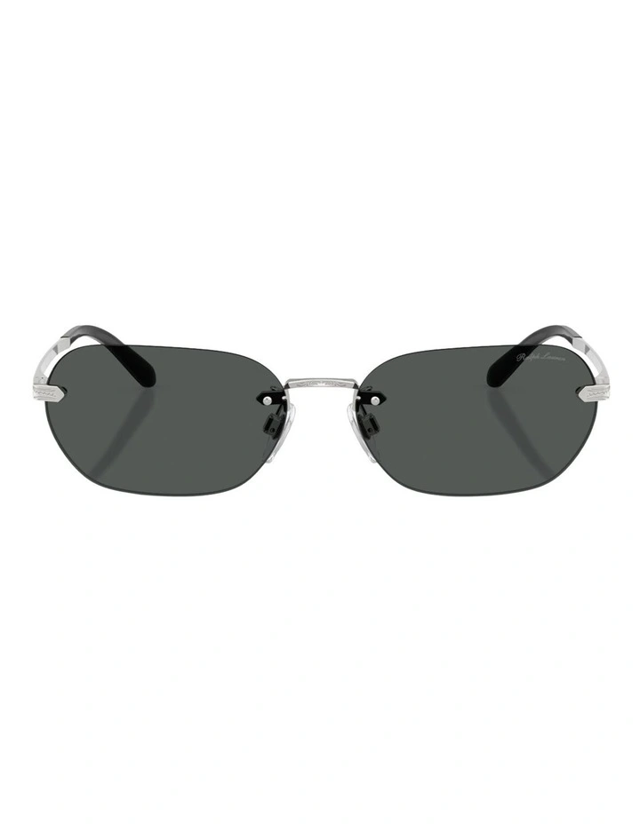 Ralph Lauren Metal Sunglasses in Silver image 2