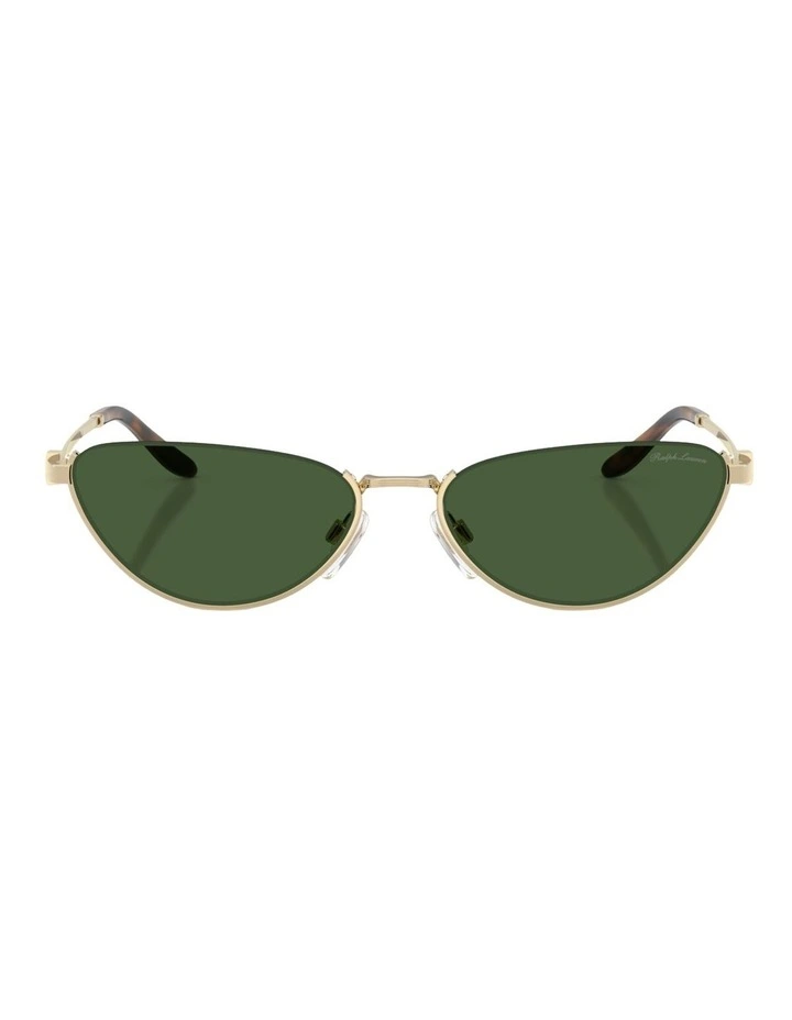 Ralph Lauren Metal Sunglasses in Gold image 1