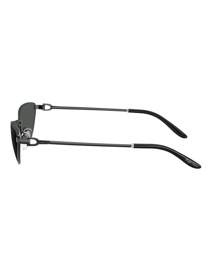 Ralph Lauren Metal Sunglasses in Black image 2