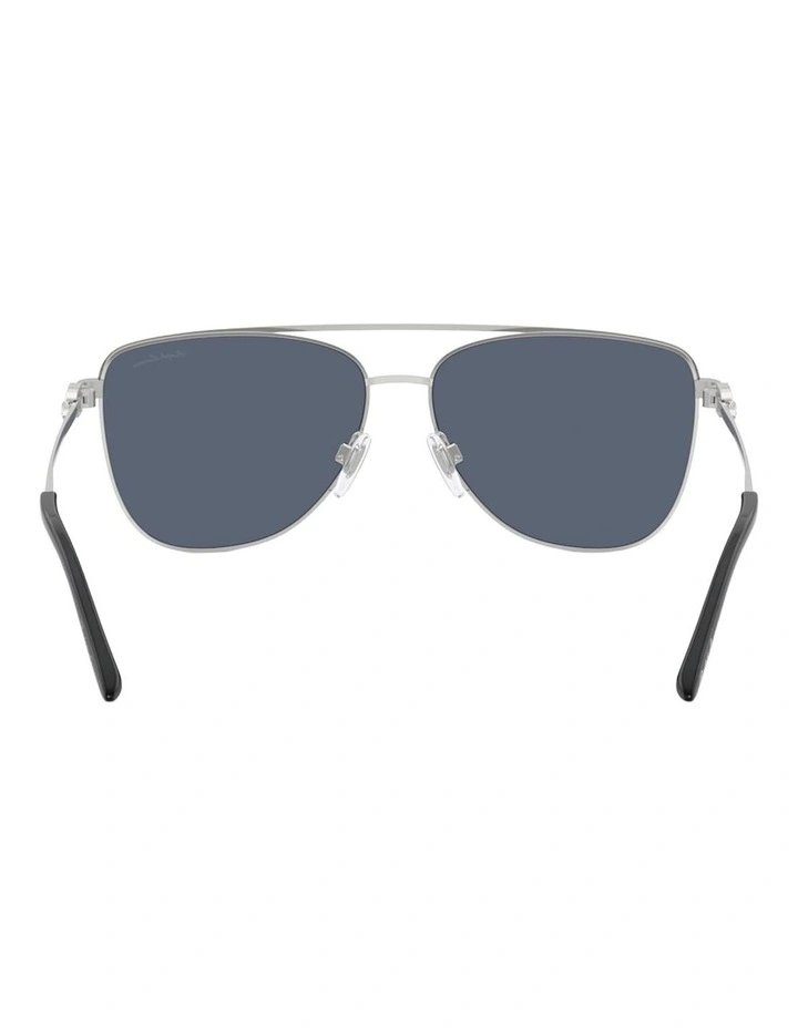 Ralph Lauren  Metal Sunglasses in Silver image 2